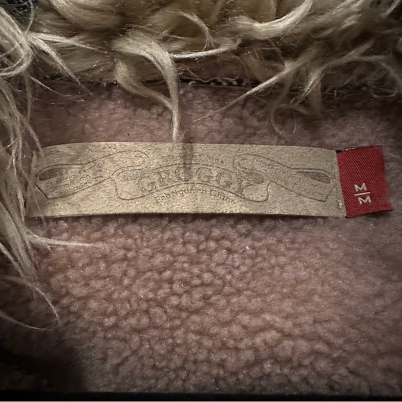 Groggy faux fur jean vest - Picture 3 of 6